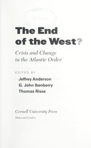 Tapa de The end of the West?