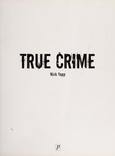Tapa de True crime