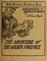 Tapa de The Adventure of the Golden Pince-Nez