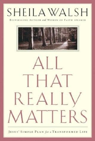 Tapa de All That Really Matters