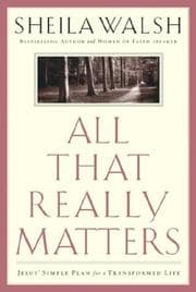 Tapa de All That Really Matters
