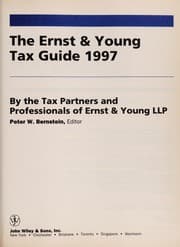 Tapa de The Ernst & Young tax guide 1997
