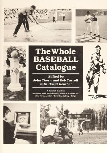 Tapa de The Whole baseball catalogue