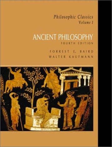 Tapa de Ancient Philosophy (Philosophic Classics, Volume I--4th Edition)