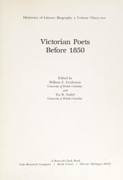 Tapa de Victorian poets before 1850