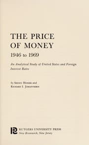 Tapa de The price of money, 1946 to 1969