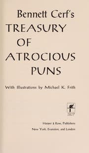 Tapa de Treasury of atrocious puns