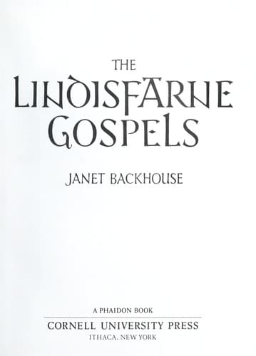 Tapa de The Lindisfarne Gospels