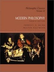 Tapa de Modern Philosophy