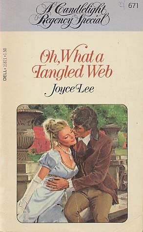 Tapa de Oh, What a Tangled Web (Candlelight Regency #671)