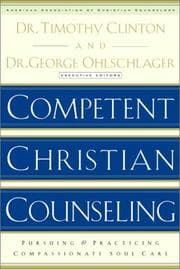 Tapa de Competent Christian Counseling, Volume One