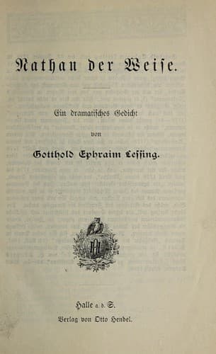 Tapa de Nathan der Weise