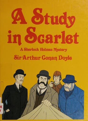 Tapa de A Study in Scarlet