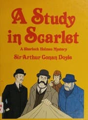 Tapa de A study in scarlet [adaptation]