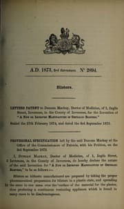Tapa de Specification of Duncan MacKay
