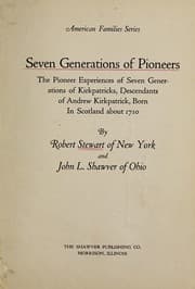 Tapa de Seven generations of pioneers