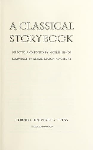 Tapa de A classical storybook