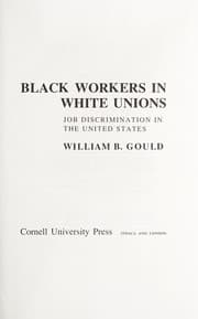 Tapa de Black workers in white unions