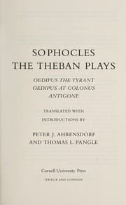 Tapa de The Theban plays