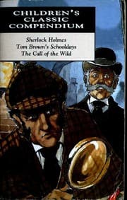 Tapa de Sherlock Holmes Investigates / Tom Brown's Schooldays / The Call of the Wild
