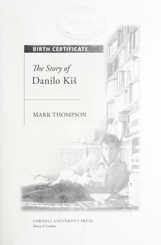 Tapa de Birth certificate