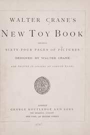 Tapa de Walter Crane's New toy book