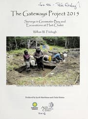 Tapa de Surveys in Groswater Bay and excavations at Hart Chalet