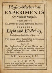 Tapa de Physico-mechanical experiments on various subjects