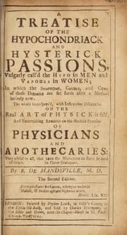 Tapa de A treatise of the hypochondriack and hysterick passions, vulgarly call'd the hypo in men and vapours in women ... The whole interspers'd with instructive discourses on the real art of physick it self; and entertaining remarks on the modern practice of physicians and apothecaries