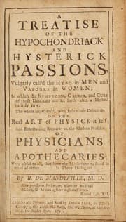 Tapa de A treatise of the hypochondriack and hysterick passions, vulgarly call'd the hypo in men and vapours in women; in which the symptoms, causes, and cure of those diseases are set forth after a method entirely new. The whole interspers'd with instructive discourses on the real art of physick it self; and entertaining remarks on the modern practice of physicians and apothecaries ... In three dialogues