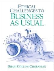 Tapa de Ethical challenges to business as usual