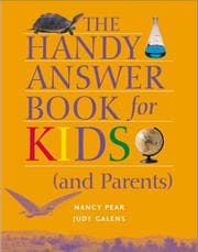 Tapa de The handy answer book for kids (and parents)