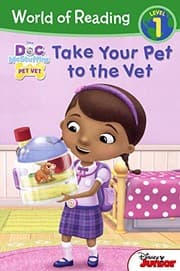 Tapa de Doc McStuffins: Take Your Pet To The Vet (Turtleback School & Library Binding Edition) (Doc Mcstuffins Pet Vet, Level 1)