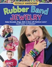 Tapa de Totally Awesome Rubber Band Jewelry (Turtleback School & Library Binding Edition)