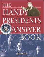 Tapa de The Handy Presidents Answer Book (Handy Answer Books)