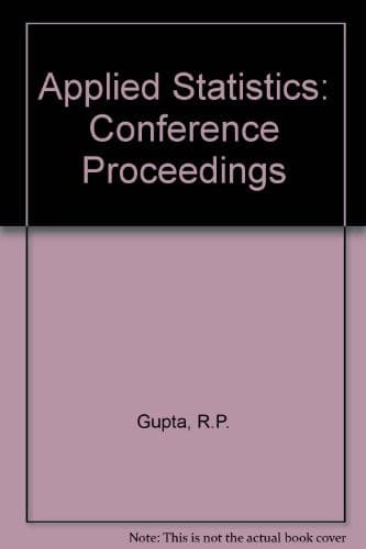 Tapa de Applied Statistics: Conference Proceedings
