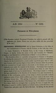 Tapa de Specification of James Robertson