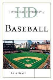 Tapa de Historical Dictionary of Baseball (Historical Dictionaries of Sports)