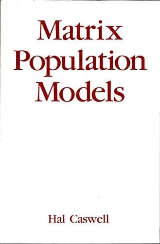 Tapa de Matrix population models