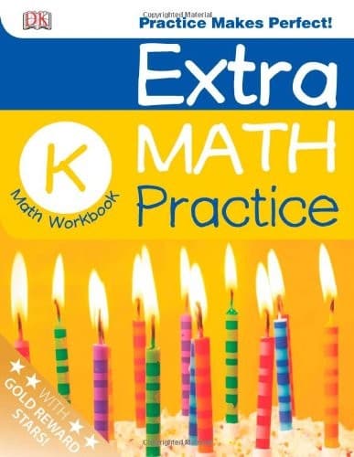 Tapa de Extra Math Practice: Kindergarten (Math Made Easy)