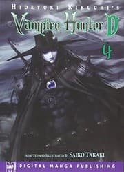 Tapa de Hideyuki Kikuchi's Vampire Hunter D Manga, Vol. 4