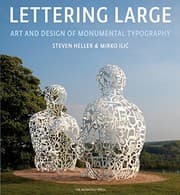 Tapa de Lettering Large: The Art and Design of Monumental Typography