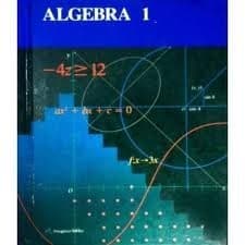 Tapa de Algebra 1