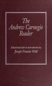 Tapa de The Andrew Carnegie reader