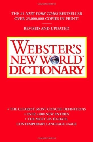 Tapa de Webster's New World Dictionary