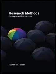 Tapa de Research Methods Concepts and Connections
