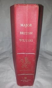 Tapa de Major British Writers Shorter Edition