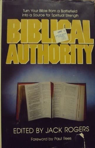 Tapa de Biblical Authority