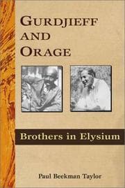 Tapa de Gurdjieff and Orage