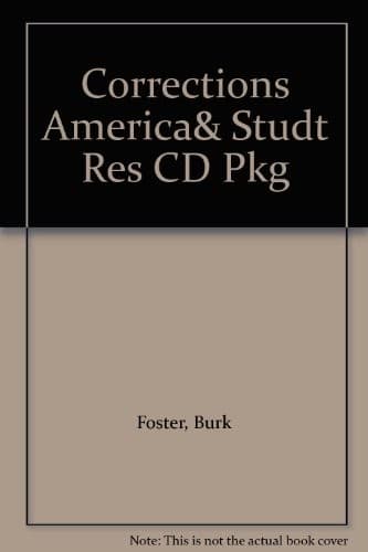 Tapa de Corrections America& Studt Res CD Pkg